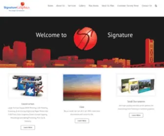 Signaturerepro.com(Your Image is Our Business) Screenshot