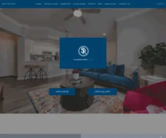 Signatureridgeliving.com(Signature Ridge) Screenshot