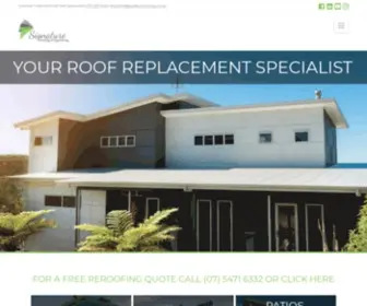 Signatureroofing.com.au(Reroofing, Roof Repairs and Guttering) Screenshot