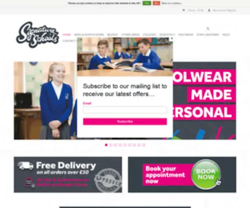 Signatureschools.co.uk(Signatureschools) Screenshot