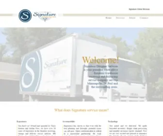 Signatureservicesmn.com(Signature Designer Services) Screenshot