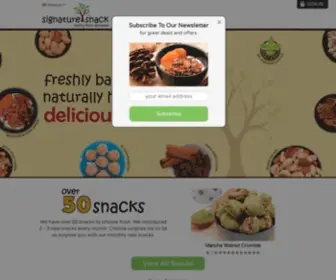 Signaturesnack.com(Healthy Snacks Malaysia) Screenshot