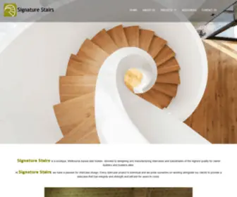 Signaturestairs.com.au(Stairs) Screenshot