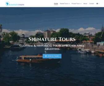 Signaturetours.com.ar(Signature Tours) Screenshot