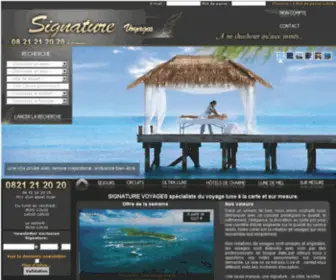 Signaturevoyages.com(Premium domain) Screenshot