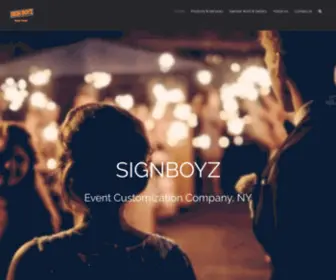 Signboyz.com(SignBoyz Graphics and Prints) Screenshot