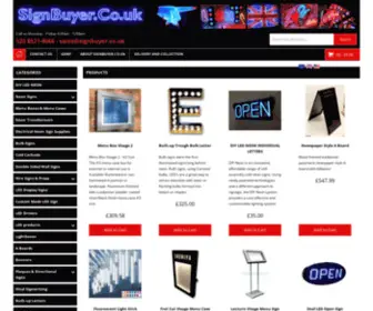 Signbuyer.co.uk(We are an online Sales shop) Screenshot