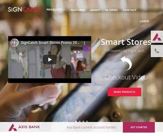 Signcatch.com(Online Store) Screenshot