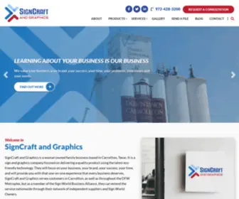Signcraftandgraphics.com(SignCraft & Graphics) Screenshot