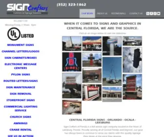 Signcraftersflorida.com(SignCrafters of Florida) Screenshot