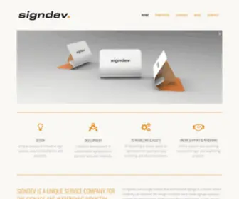 Signdev.net(Home) Screenshot