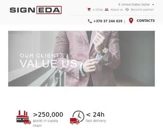 Signeda.com(автозапчастини) Screenshot
