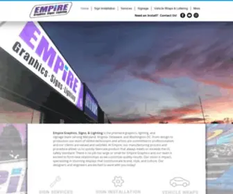 Signempire.com(Signage) Screenshot