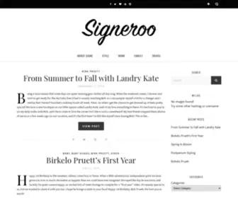Signeroo.com(Style) Screenshot