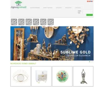 Signes-Grimalt.com(Mayorista de regalos) Screenshot