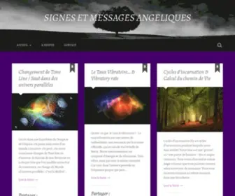 Signesetmessagesangeliques.com(SIGNES ET MESSAGES ANGELIQUES) Screenshot