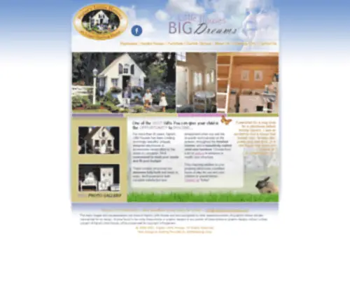 Signeslittlehouses.com(Children's Custom Playhouses by Signe's Little Houses) Screenshot