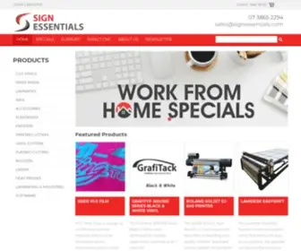 Signessentials.com(Signessentials) Screenshot