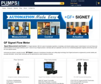 Signetsensor.com(GF Signet) Screenshot