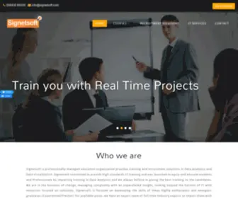Signetsoft.com(Clinical Programming) Screenshot