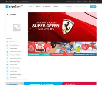 Signever.com(Signever) Screenshot