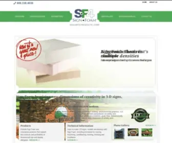 Signfoam.com(HDU) Screenshot