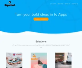 Signifact.com(Signifact) Screenshot