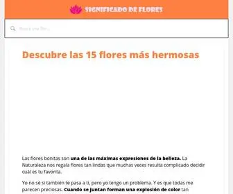 Significadodelasflores.com(SIGNIFICADO DE LAS FLORES) Screenshot