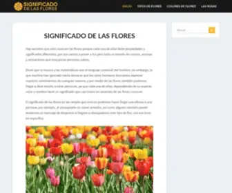 Significadodelasflores.net(SIGNIFICADO) Screenshot