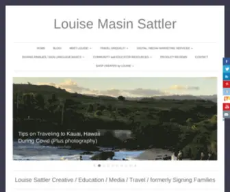 Signingfamilies.com(Louise Sattler Consulting & Creative) Screenshot