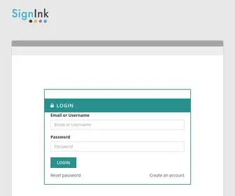 Signink.net(Signink) Screenshot