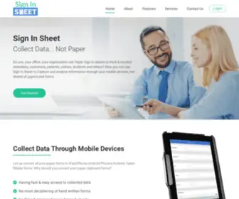 Signinsheets.org(FREE Sign in Sheet App) Screenshot