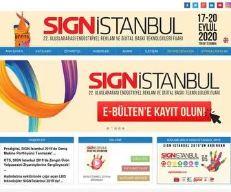 Signistanbul.com(SIGN İstanbul) Screenshot