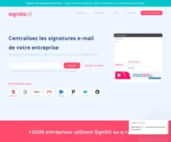 Signitic.fr(Signitic) Screenshot