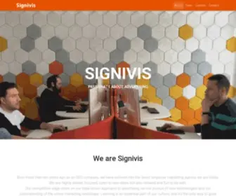 Signivis.com(Pasionate about advertising) Screenshot