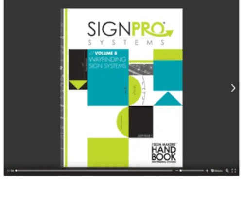 Signmakershandbook.com(The Signmakers' Handbook) Screenshot