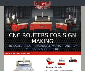 Signmakingcnc.com(Signmaking CNC Routers) Screenshot