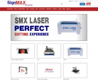 Signmax.us(Vinyl cutter) Screenshot