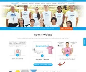 Signmyshirt.com(Sign My Shirt) Screenshot