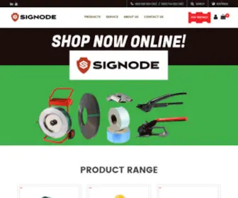 Signode.com.au(Signode Australia & New Zealand) Screenshot