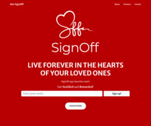 Signoff.me(Get SignOff) Screenshot