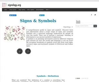 Signology.org(Signs & Symbols) Screenshot
