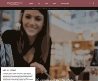Signorvino.com(Signorvino) Screenshot
