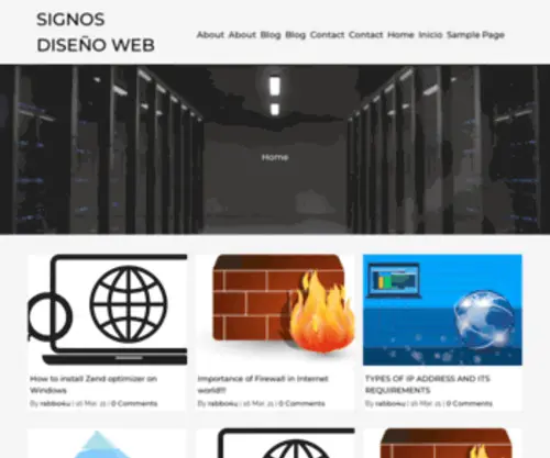 Signos.com.sv(Signos Diseño Web) Screenshot