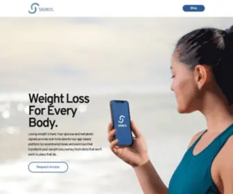 Signos.com(Weight loss plan) Screenshot