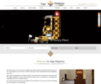 Signregency.com(Responsive) Screenshot