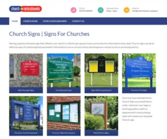 Signs-4-Churches.co.uk(Signs 4 Churches) Screenshot