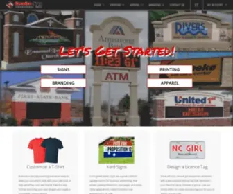 Signsbycss.com(Creative Sign Solutions) Screenshot