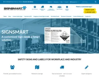 Signsmart.com.au(Shop Safety Signs) Screenshot