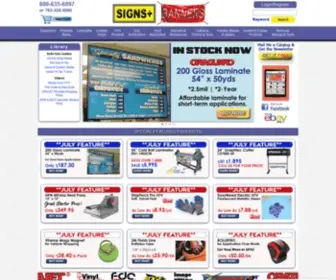 Signsplusbanners.com(Signs Plus Banners) Screenshot